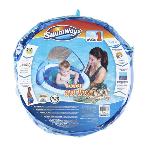 SwimWays Baby Spring Float Sun Canopy - Picture 1 of 4